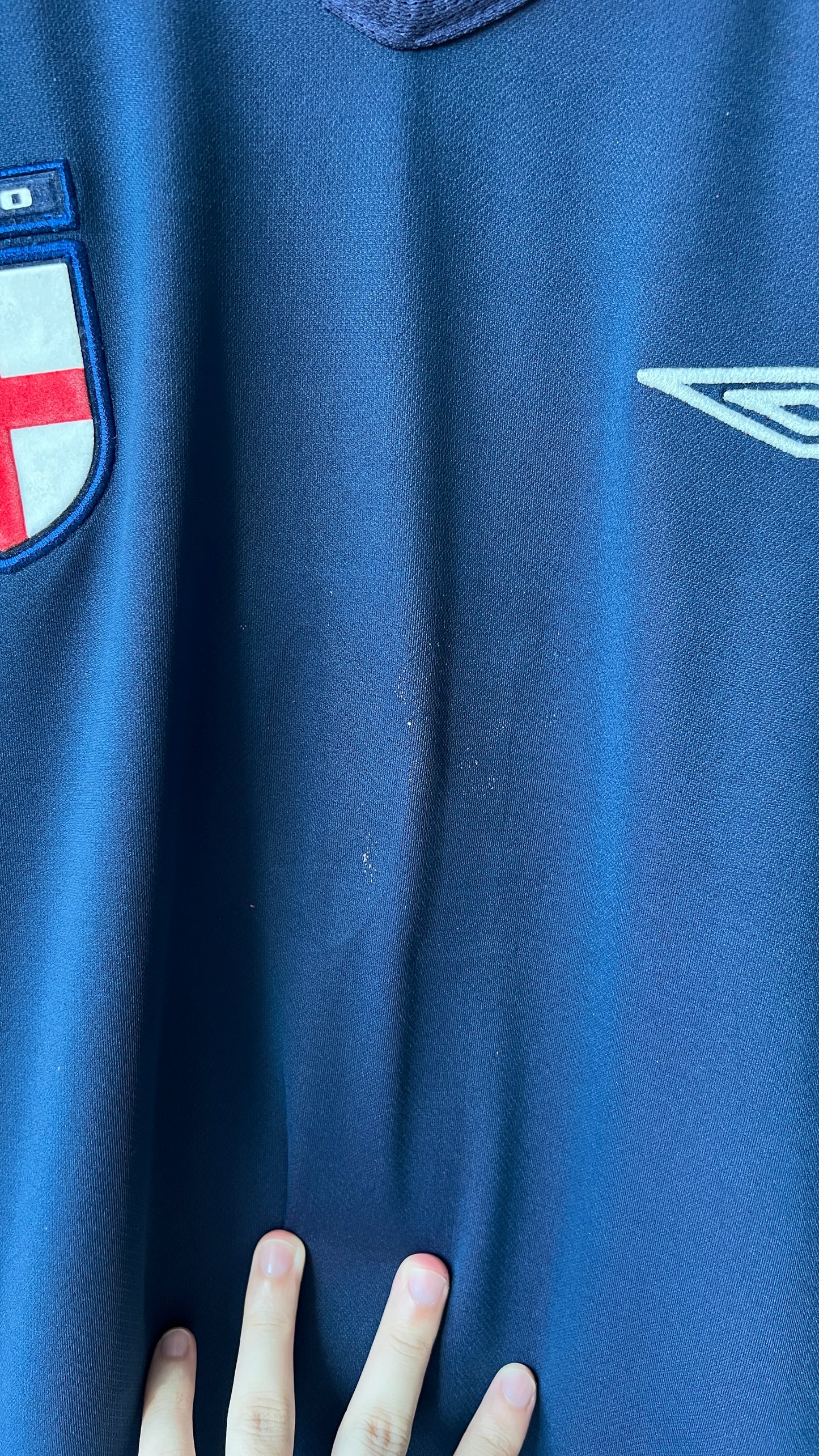 England 2002-04 Away Shirt Owen #10 (M) (Reversible)