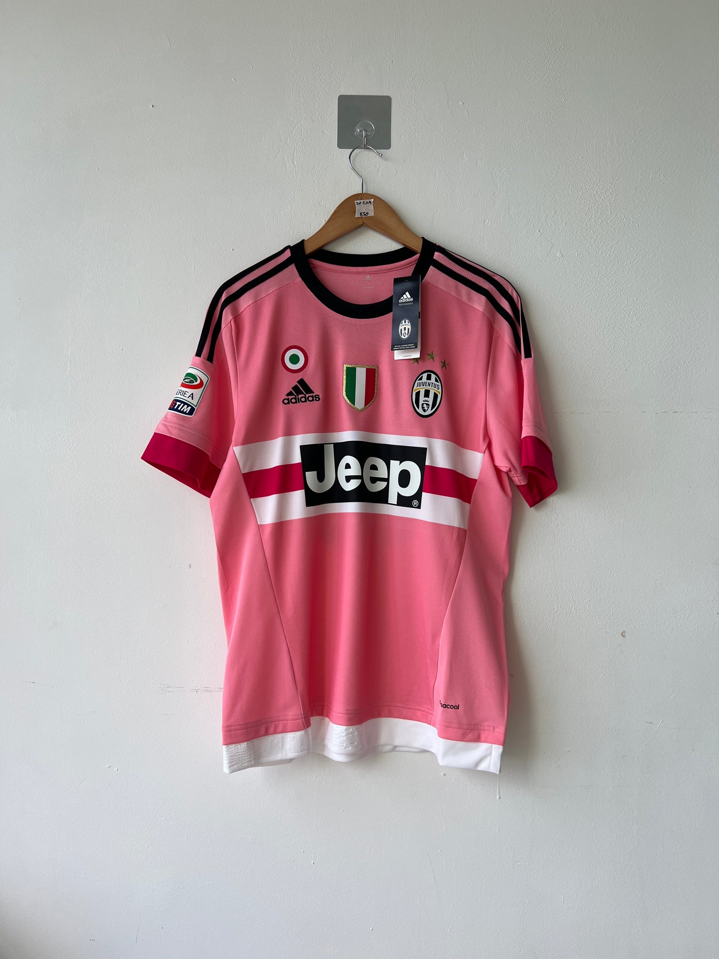 Juventus 2015-16 Away Shirt Pogba #10 (NEW) (M)
