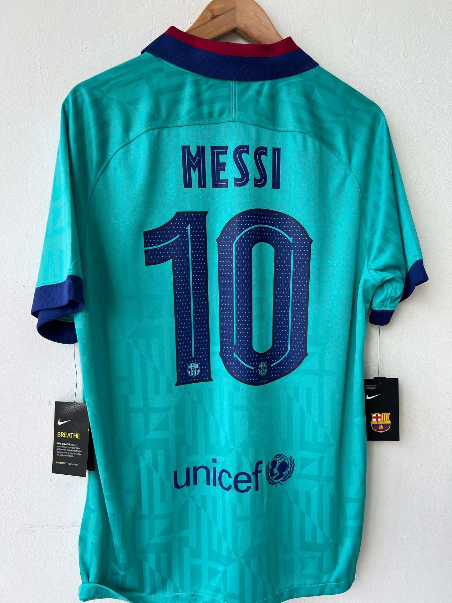 (L) Barcelona 2019-20 Third Shirt Messi #10 (NEW)