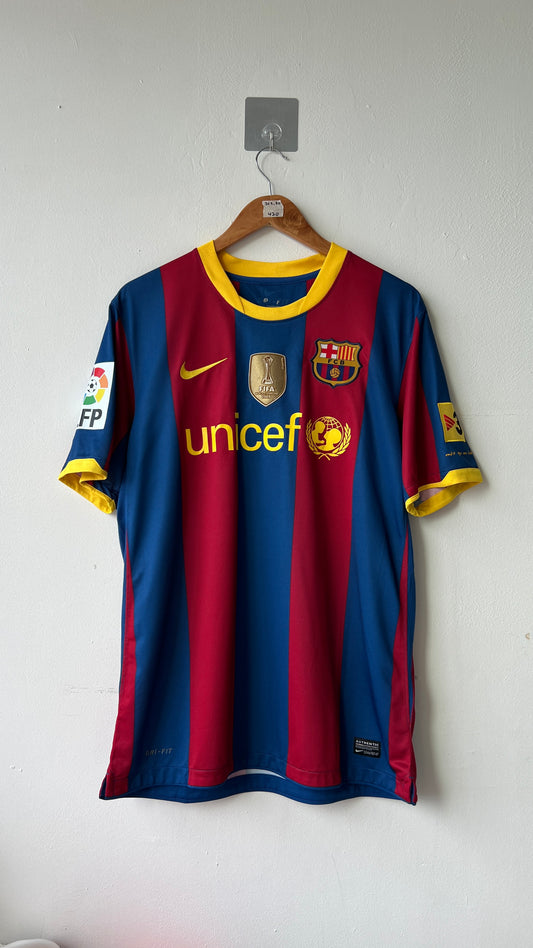 Barcelona 2010-11 Home Shirt Messi #10 (L)