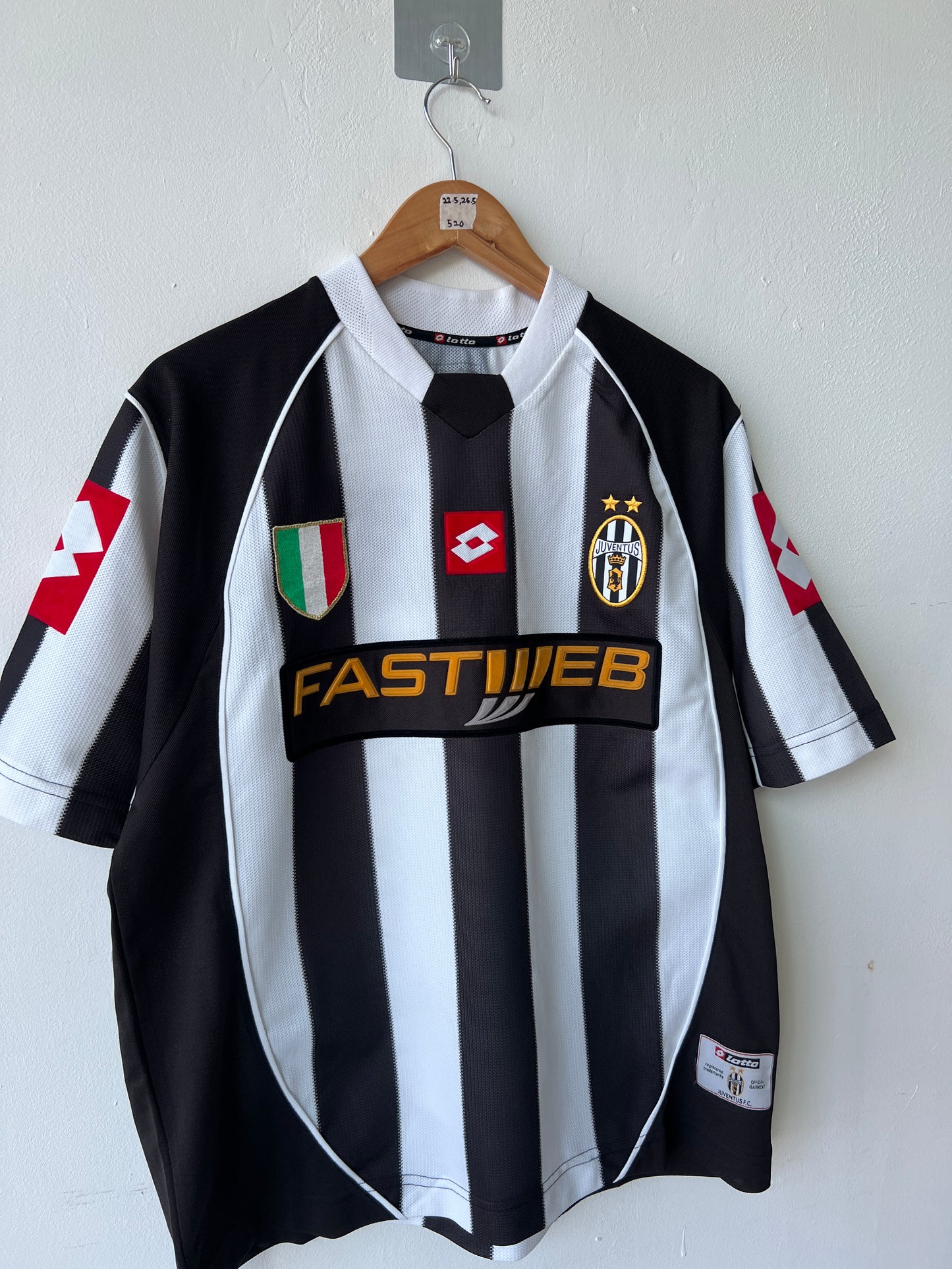 Juventus 2002-03 Home Shirt Conte #8 (M fits L)