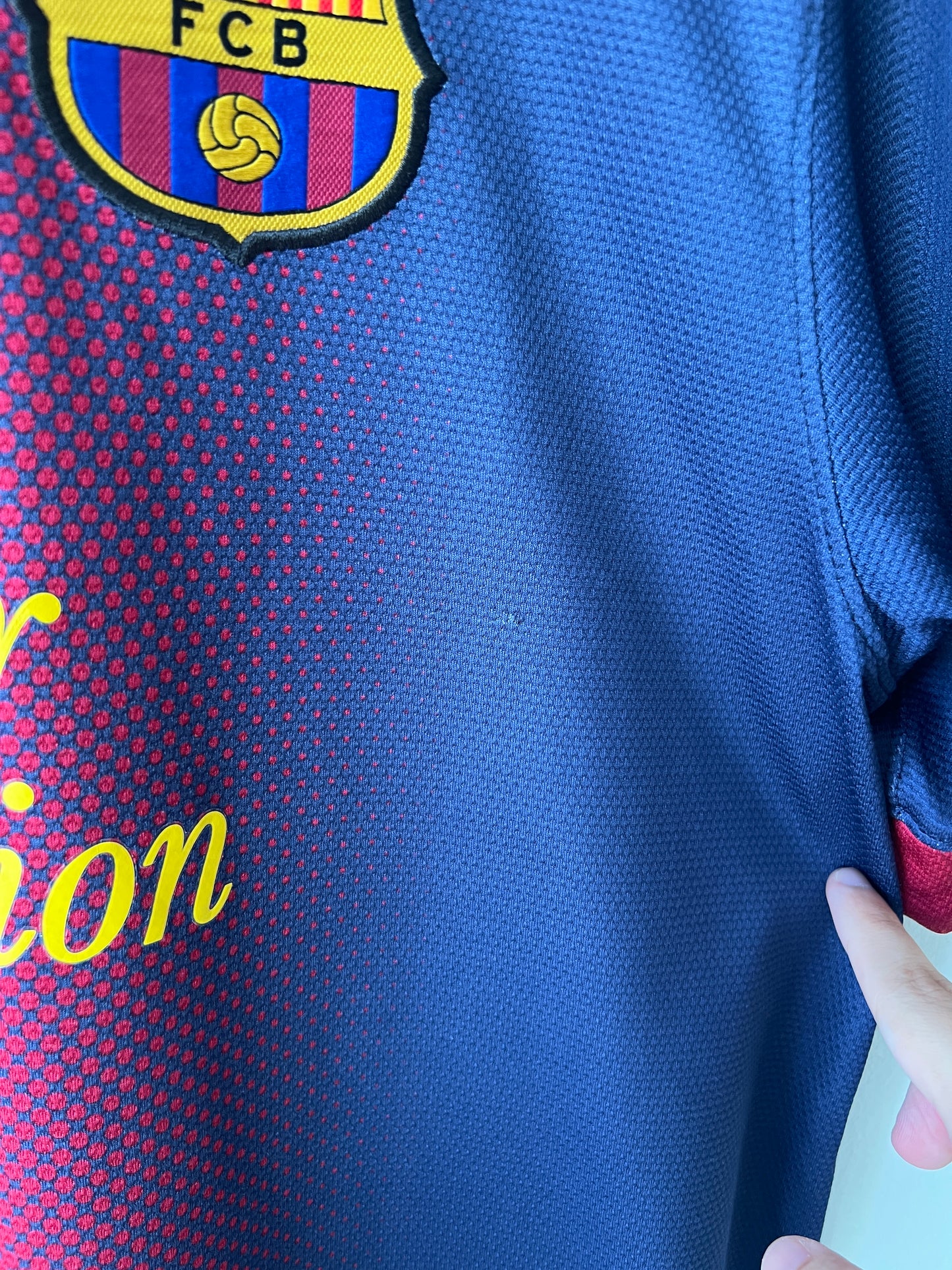 Barcelona 2012-13 Home Shirt Messi #10 (L)
