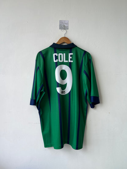 (XL) Newcastle 1994-95 Third Shirt Cole #9