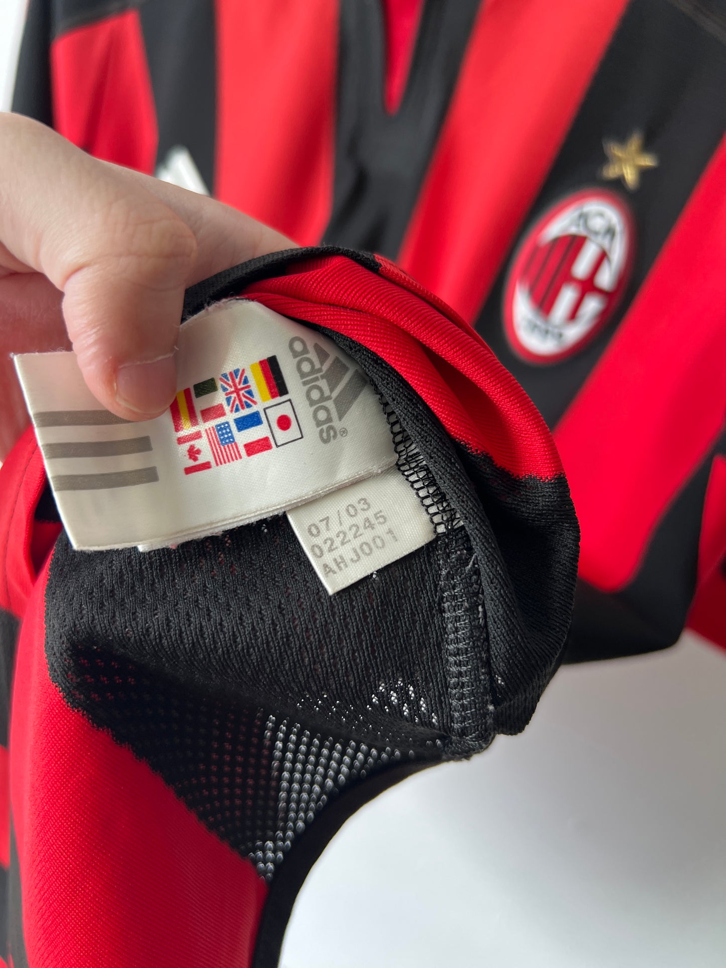 (M) AC Milan 2003-04 Home Shirt