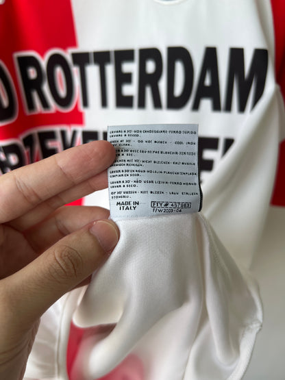(L fits M) Feyenoord 2003-04 Home Shirt v.Persie #32