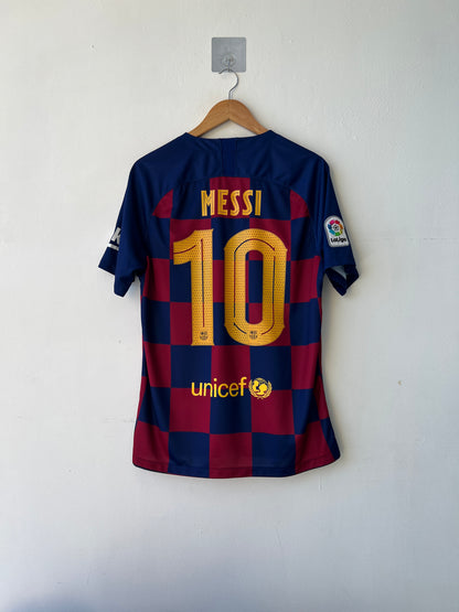(L) Barcelona 2019-20 Home Shirt Messi #10