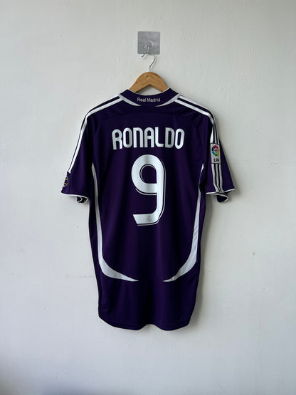 (M fits L) Real Madrid 2006-07 Third Shirt Ronaldo #9