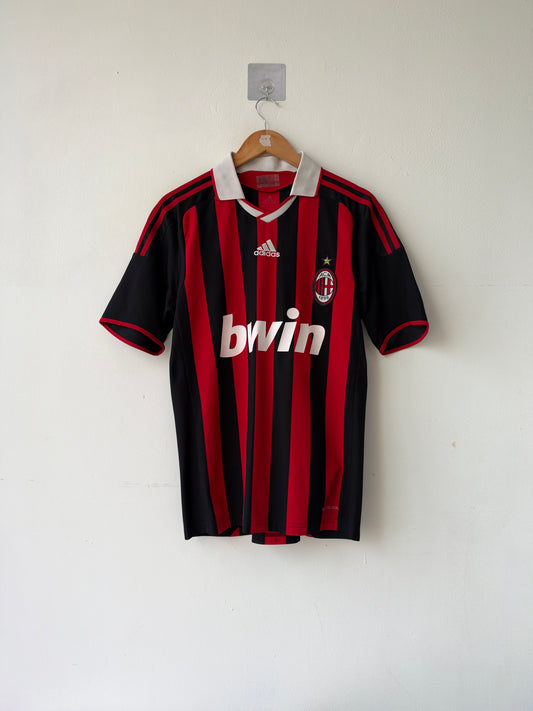 (M) AC Milan 2009-10 Home Shirt Ronaldinho #80