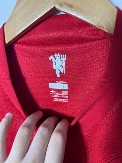 (L) Manchester United 2007-09 Home Long Sleeve Shirt Ronaldo #7
