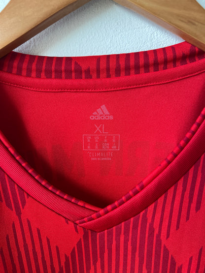 (XL) Bayern Munich 2018-19 Home Long Sleeve Shirt Lewandowski #9