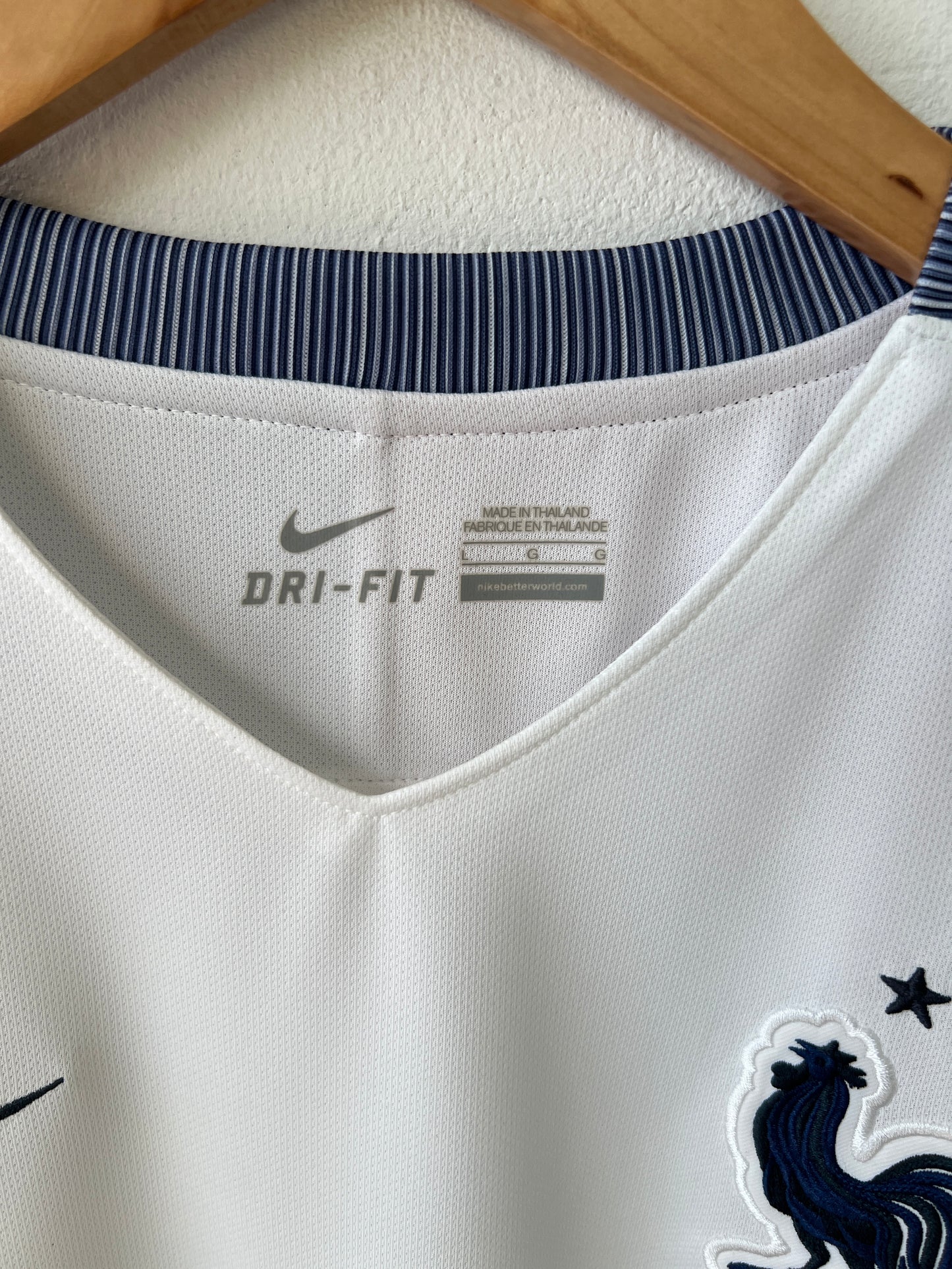 (L) France 2016-17 Home Shirt Pogba #19 (NEW)