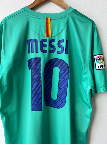 (XXL) Barcelona 2010-11 Away Shirt Messi #10