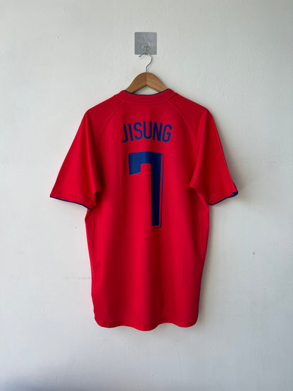 (L) South Korea 2006-08 Home Shirt Jisung #7