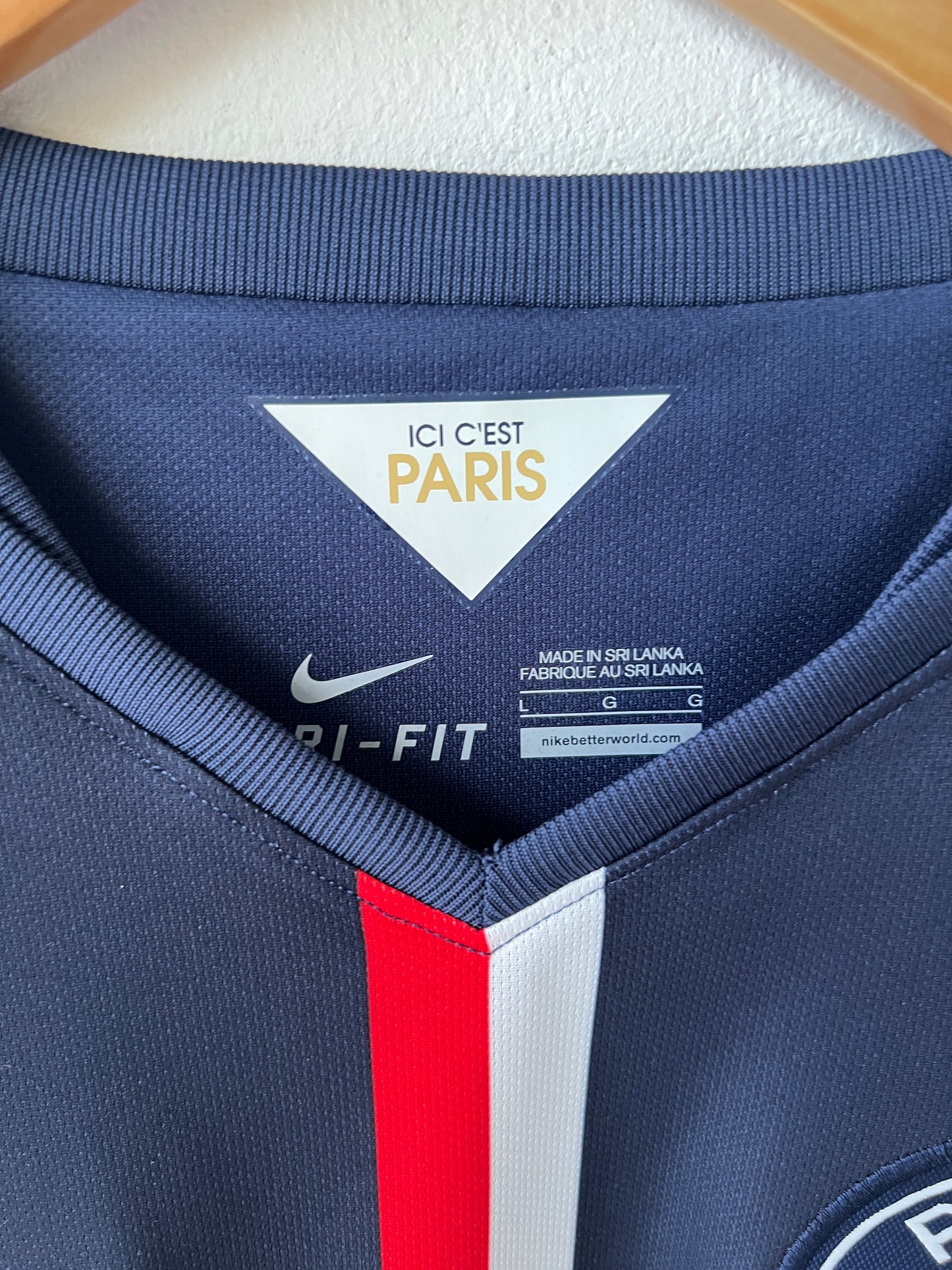 PSG 2014-15 Home Shirt Ibrahimovic #10 (NEW) (L)
