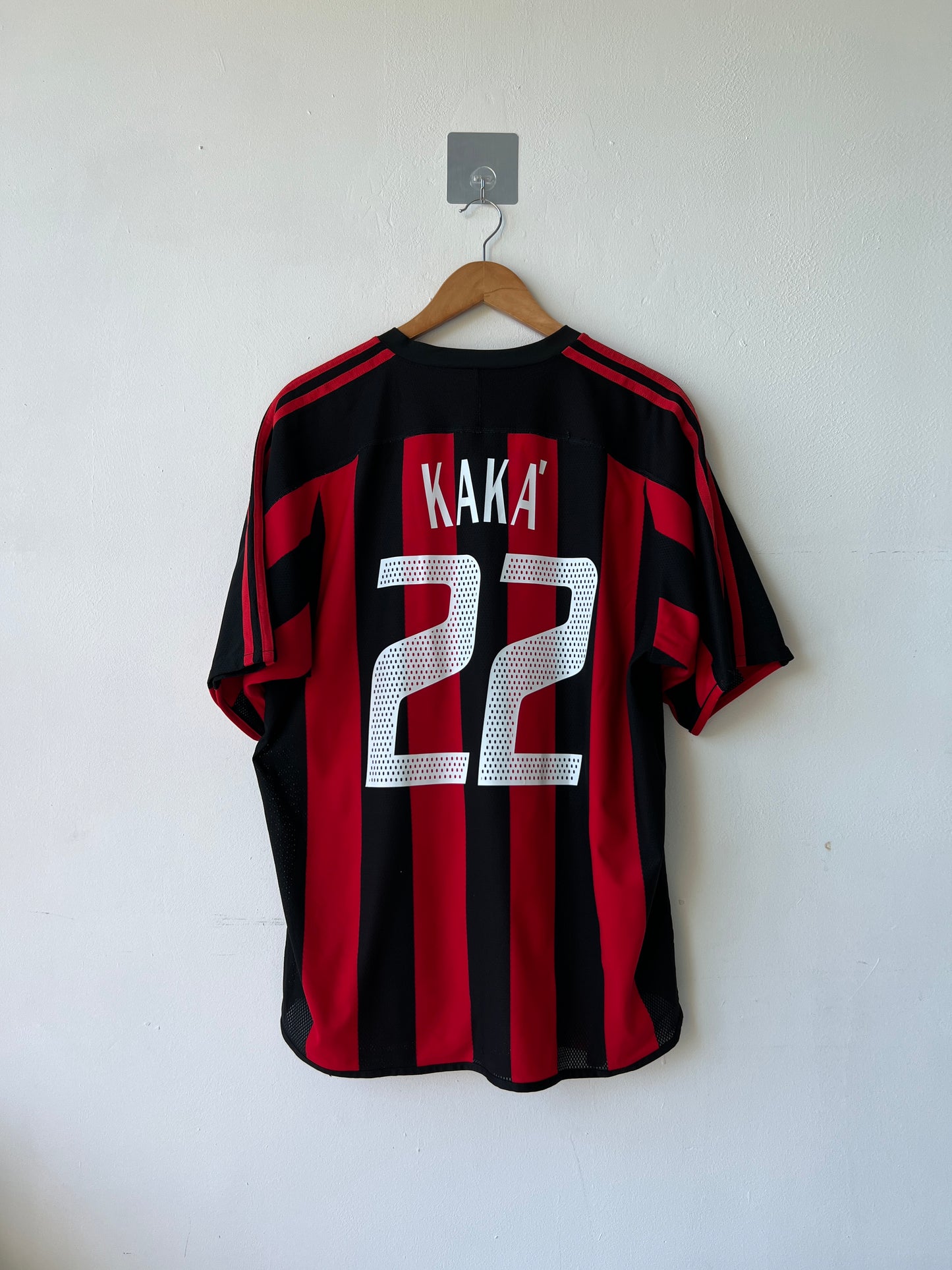 AC Milan 2003-04 Home Player Issue Shirt Kaka #22 (L)