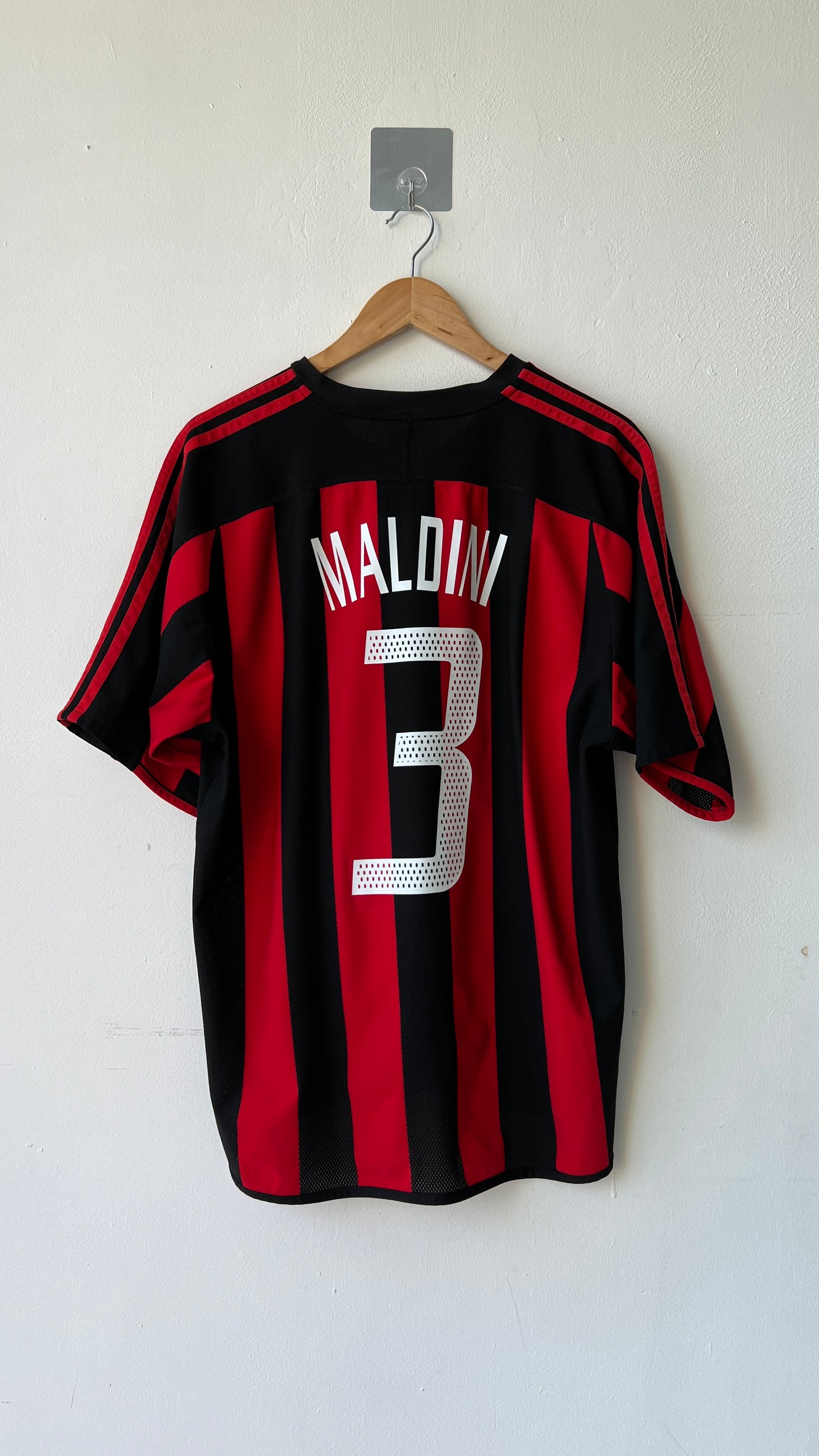 AC Milan 2003-04 Home Shirt Maldini #3 (L)