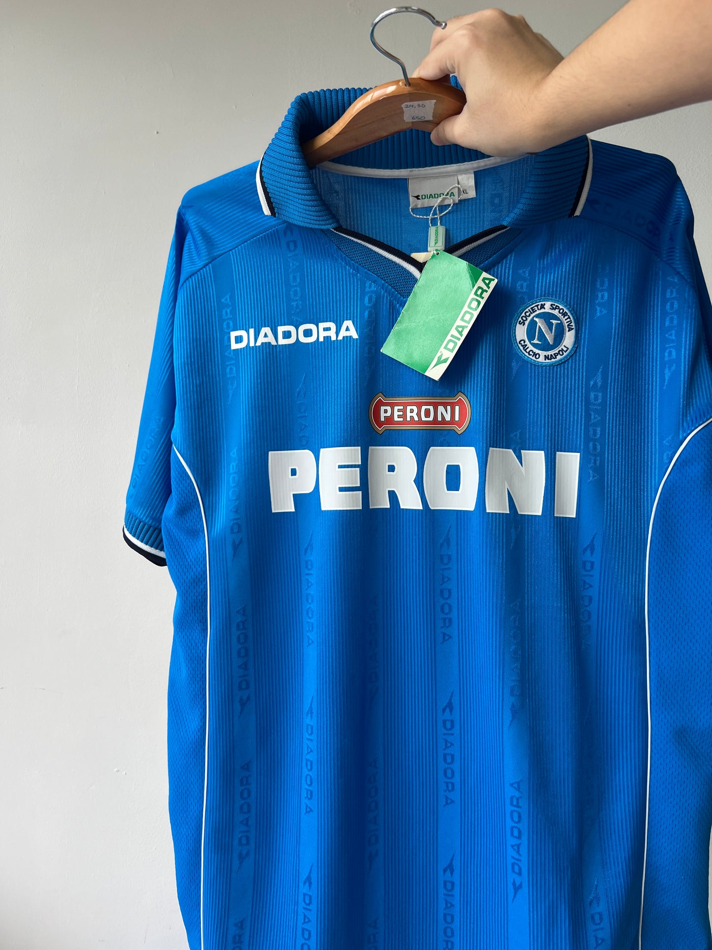 (XL) Napoli 2000-01 Home Shirt (NEW)