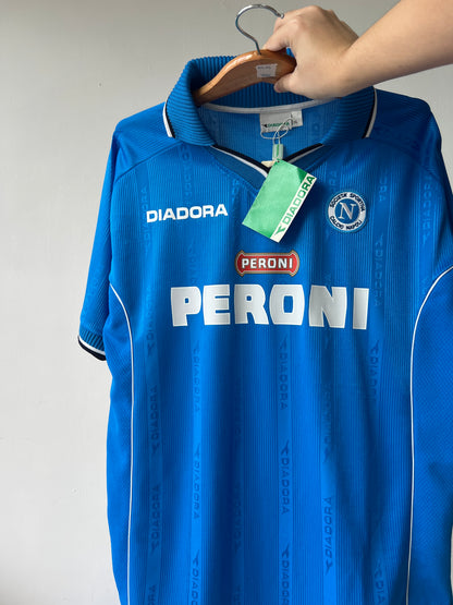 (XL) Napoli 2000-01 Home Shirt (NEW)