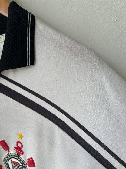 (XL fits L) Corinthians 1997-98 Home Shirt #11