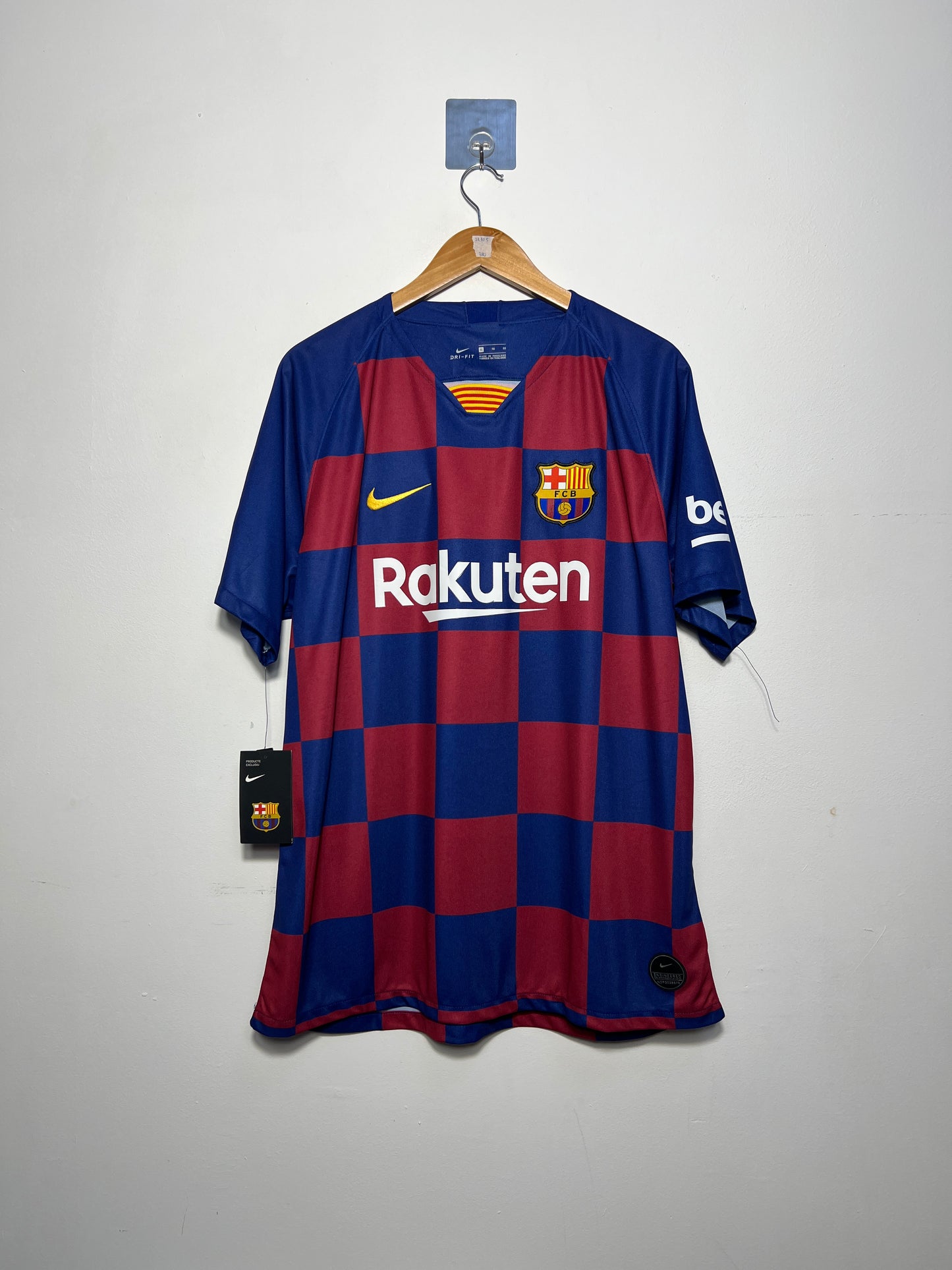 (XL) Barcelona 2019-20 Home Shirt Pique #3 (NEW)