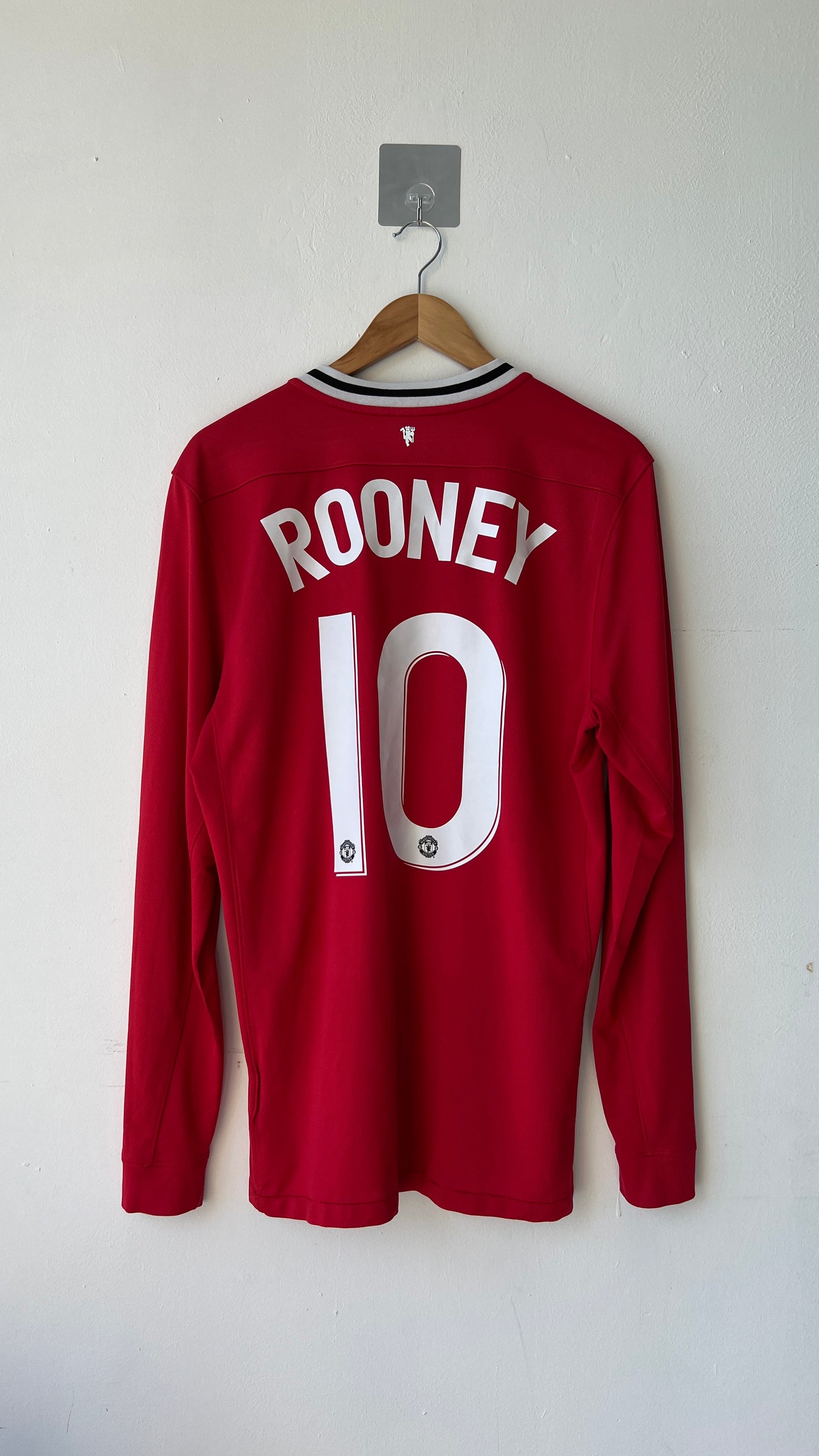 Manchester United 2011-12 Home L/S Shirt Rooney #10 (L)