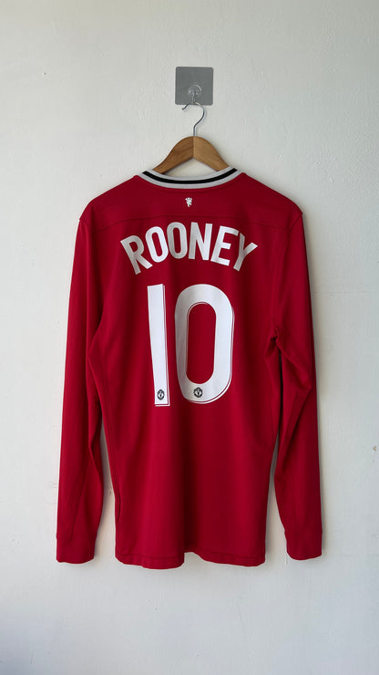 Manchester United 2011-12 Home L/S Shirt Rooney #10 (L)