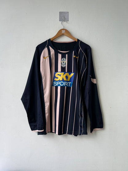 (XL) Juventus 2004-05 Away Long Sleeve Shirt Del Piero #10