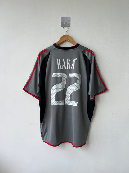 (XL) AC Milan 2003-04 Third Shirt Kaka #22