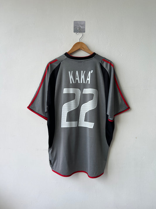 (XL) AC Milan 2003-04 Third Shirt Kaka #22
