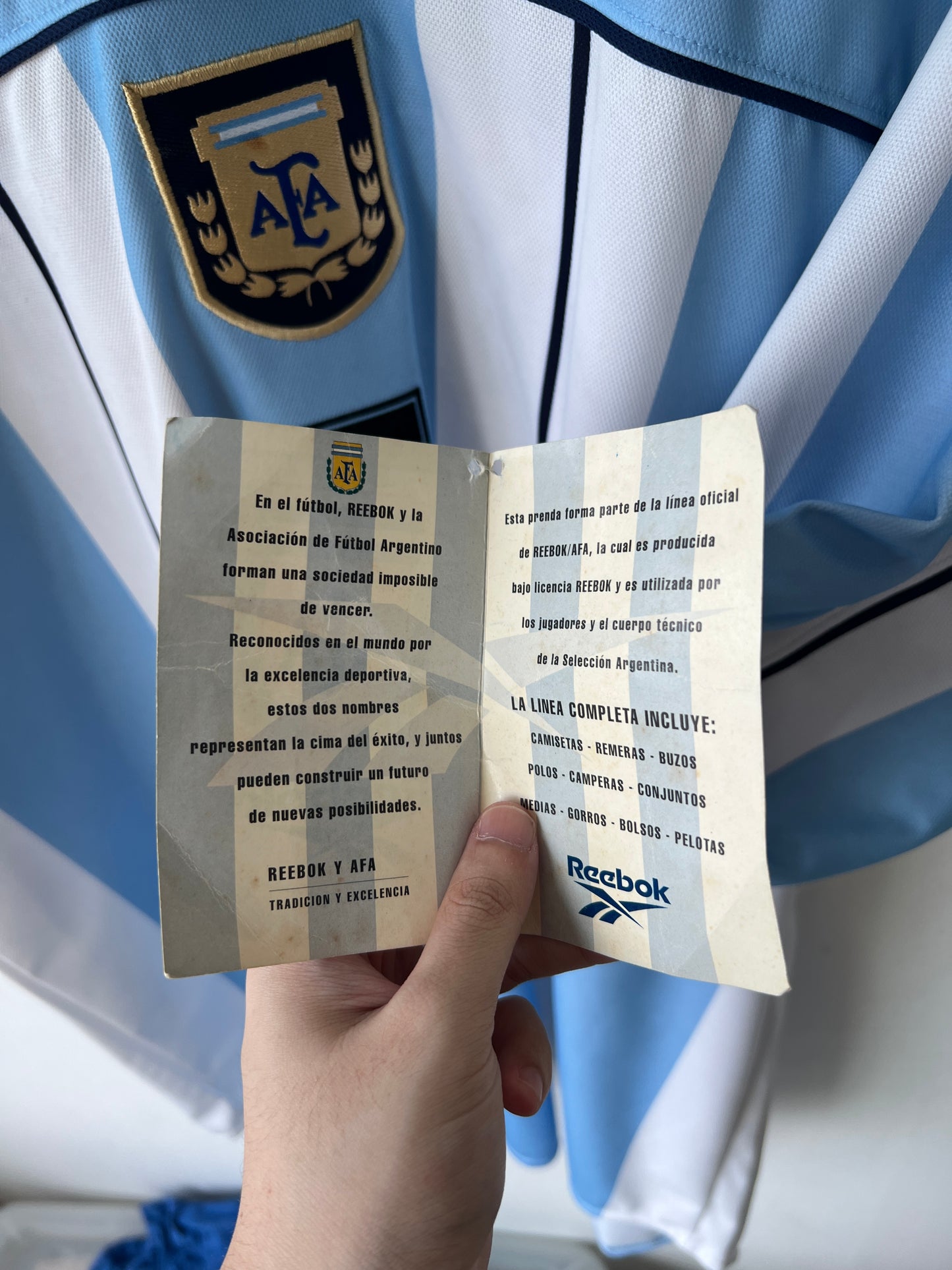 (XL) Argentina 2000-01 Home Shirt Saviola #7 (NEW)