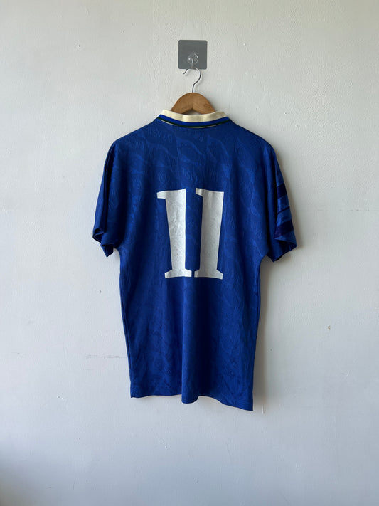 (L) Brazil 1991-93 Away Shirt Romario #11