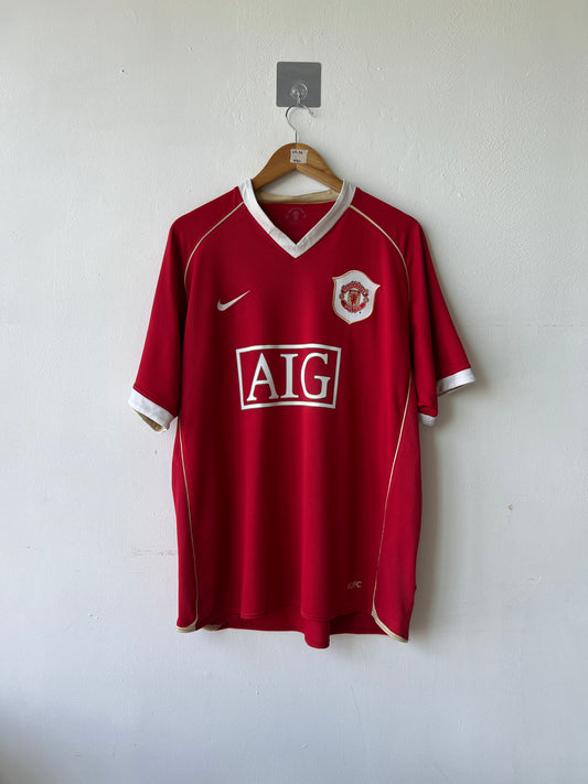 (XL) Manchester United 2006-07 Home Shirt Ronaldo #7
