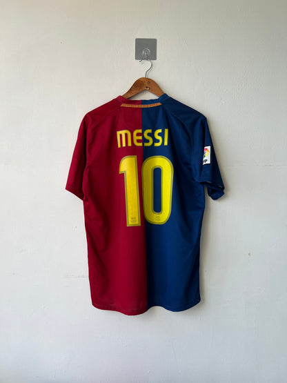 Barcelona 2008-09 Home Shirt Messi #10 (M)