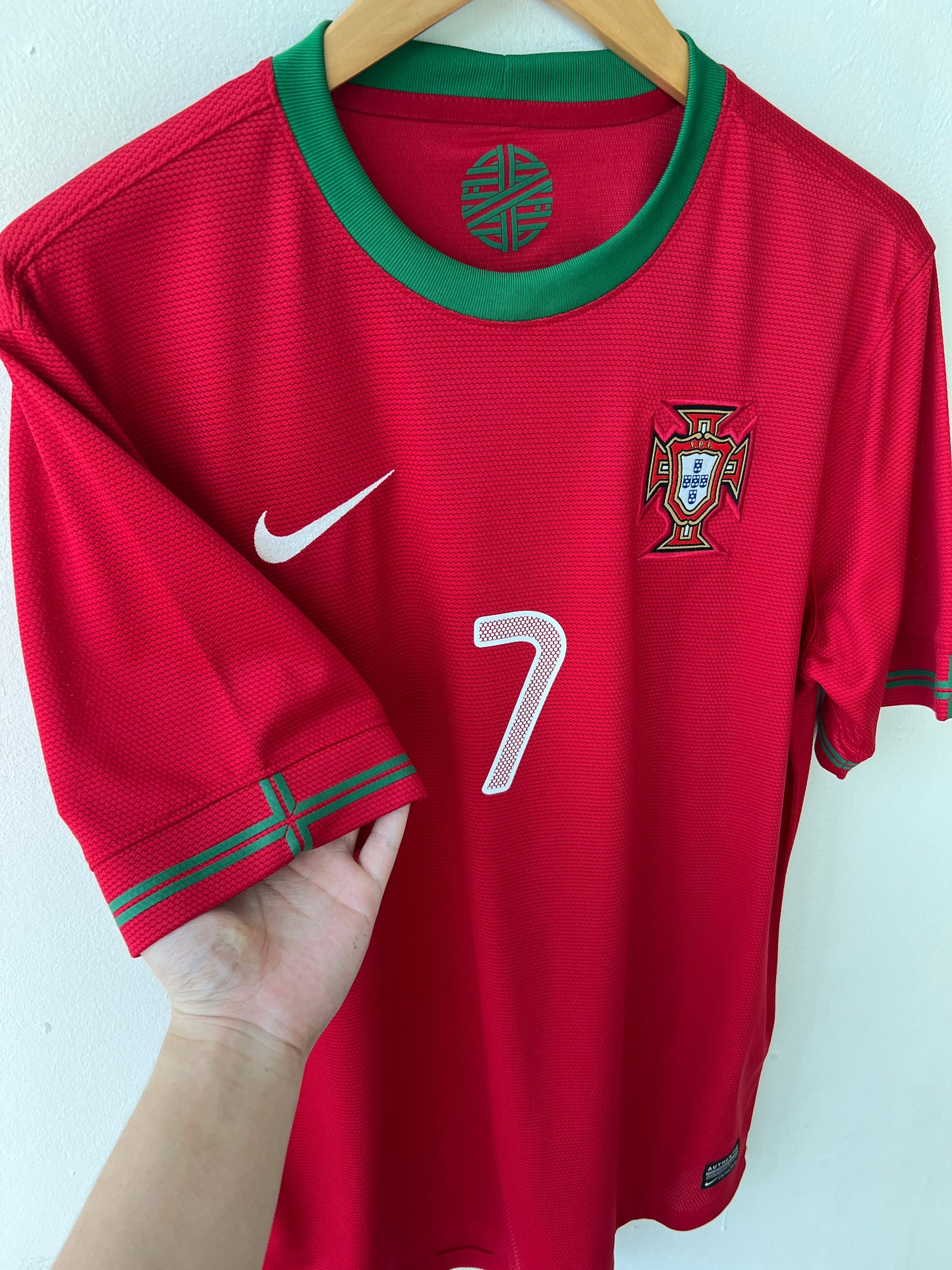 (M) Portugal 2012-13 Home Shirt Ronaldo #7 (NEW)