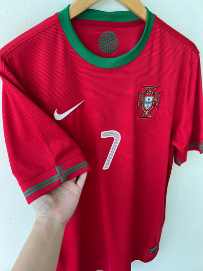 (M) Portugal 2012-13 Home Shirt Ronaldo #7 (NEW)