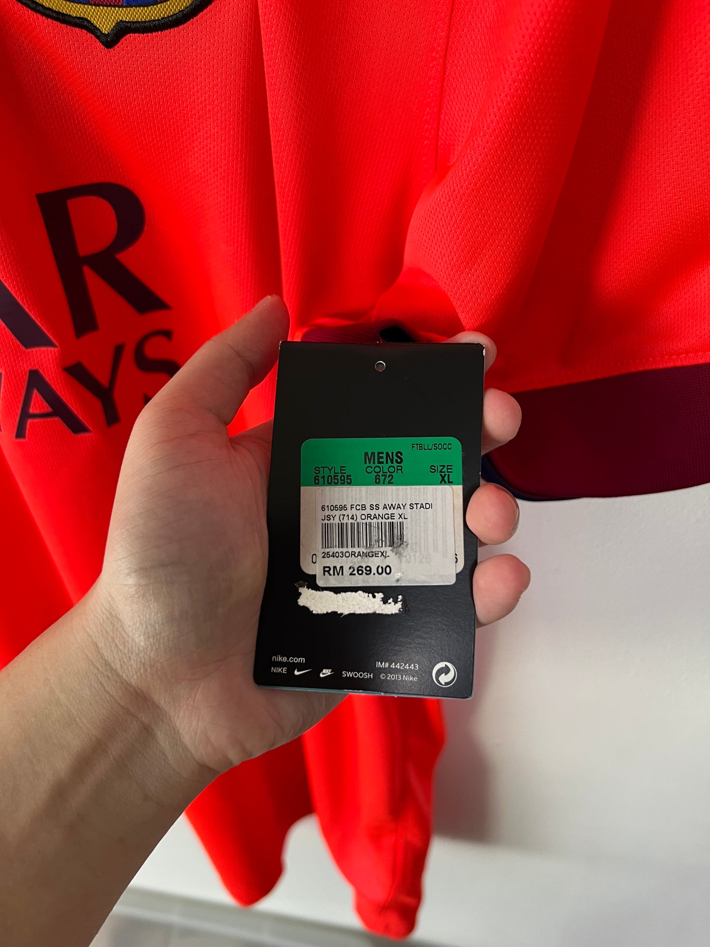 (XL) Barcelona 2014-15 Away Shirt Neymar JR. #11 (NEW)