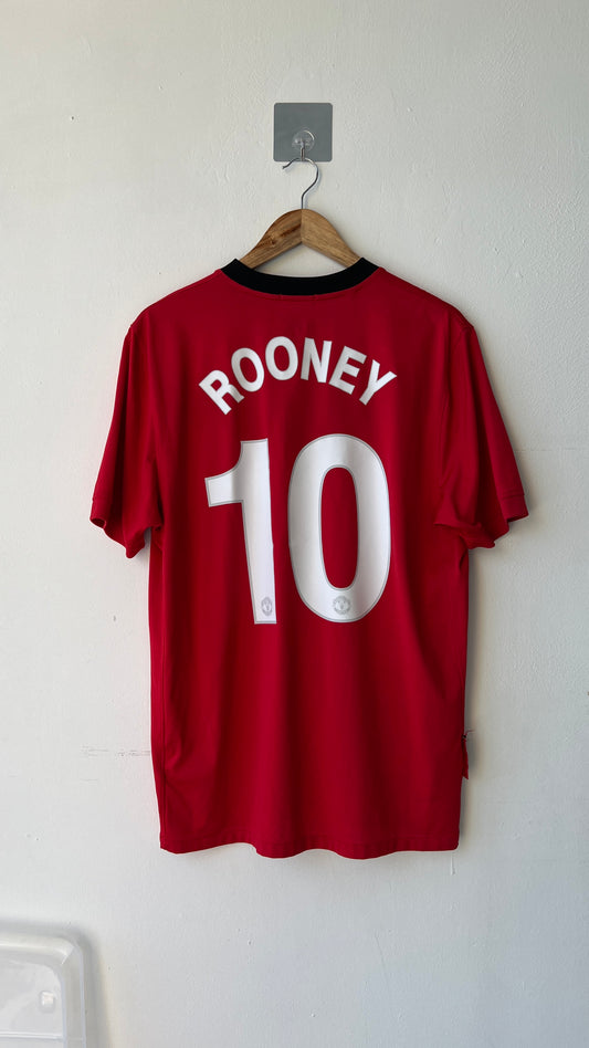 Manchester United 2009-10 Home Shirt Rooney #10 (L)