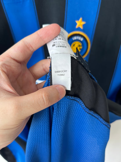 (XL) Inter Milan 2003-04 Home Shirt Adriano #10