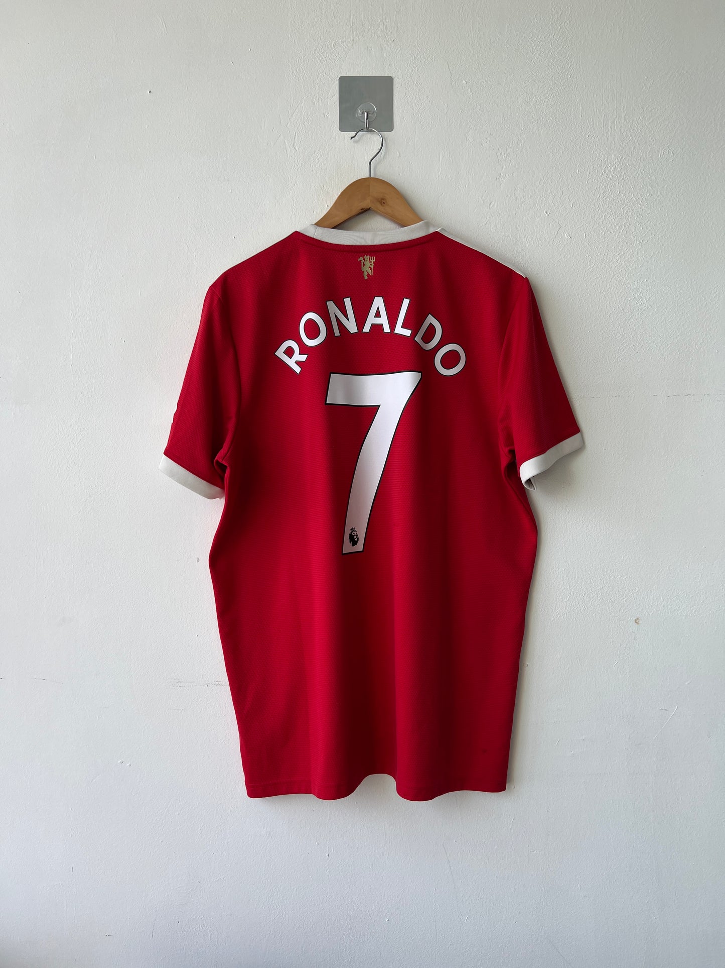 (XL) Manchester United 2021-22 Home Shirt Ronaldo #7