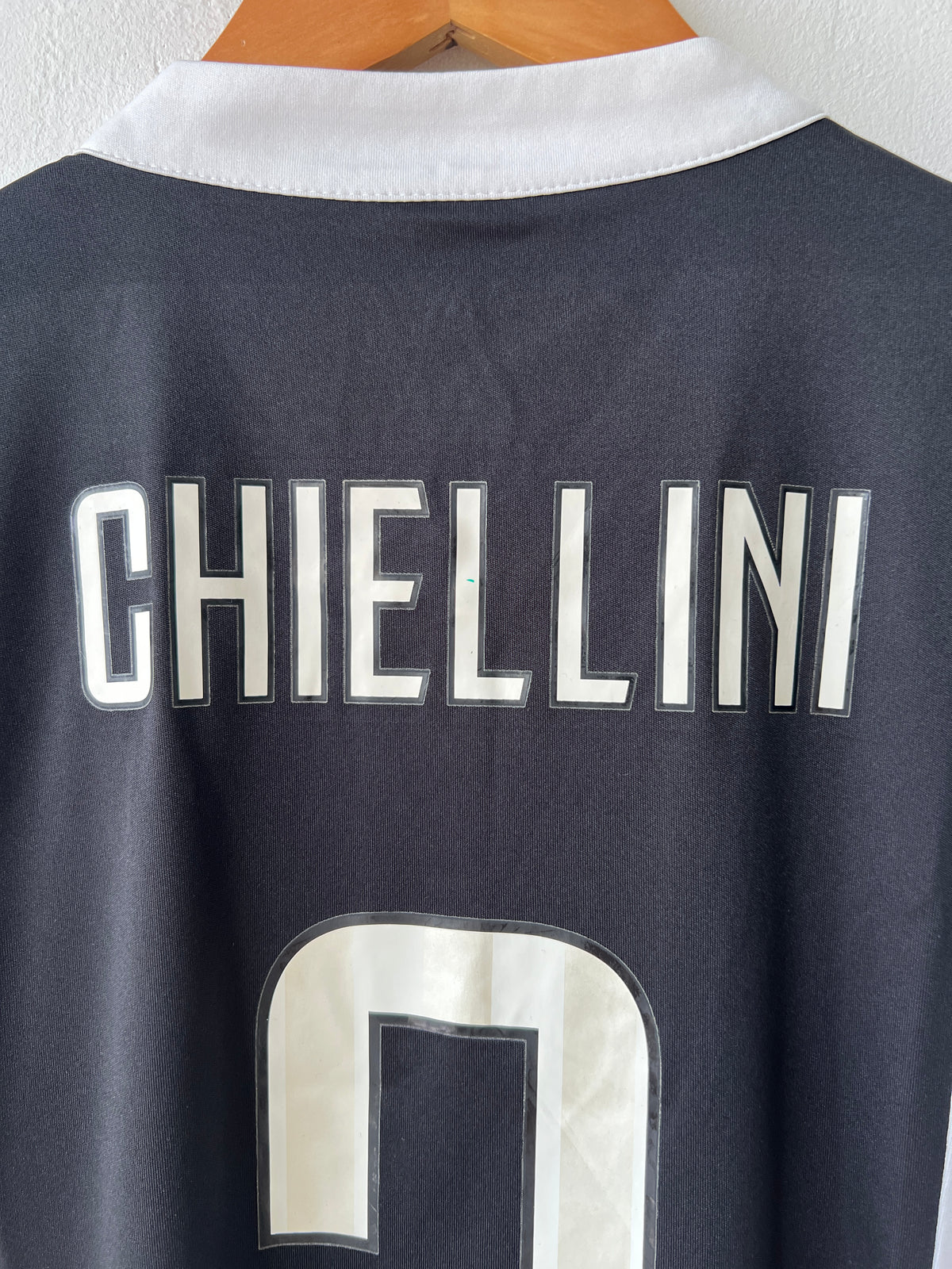 (M) Juventus 2017-18 Home Shirt Chiellini #3 (NEW)