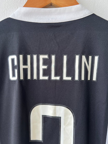 (M) Juventus 2017-18 Home Shirt Chiellini #3 (NEW)