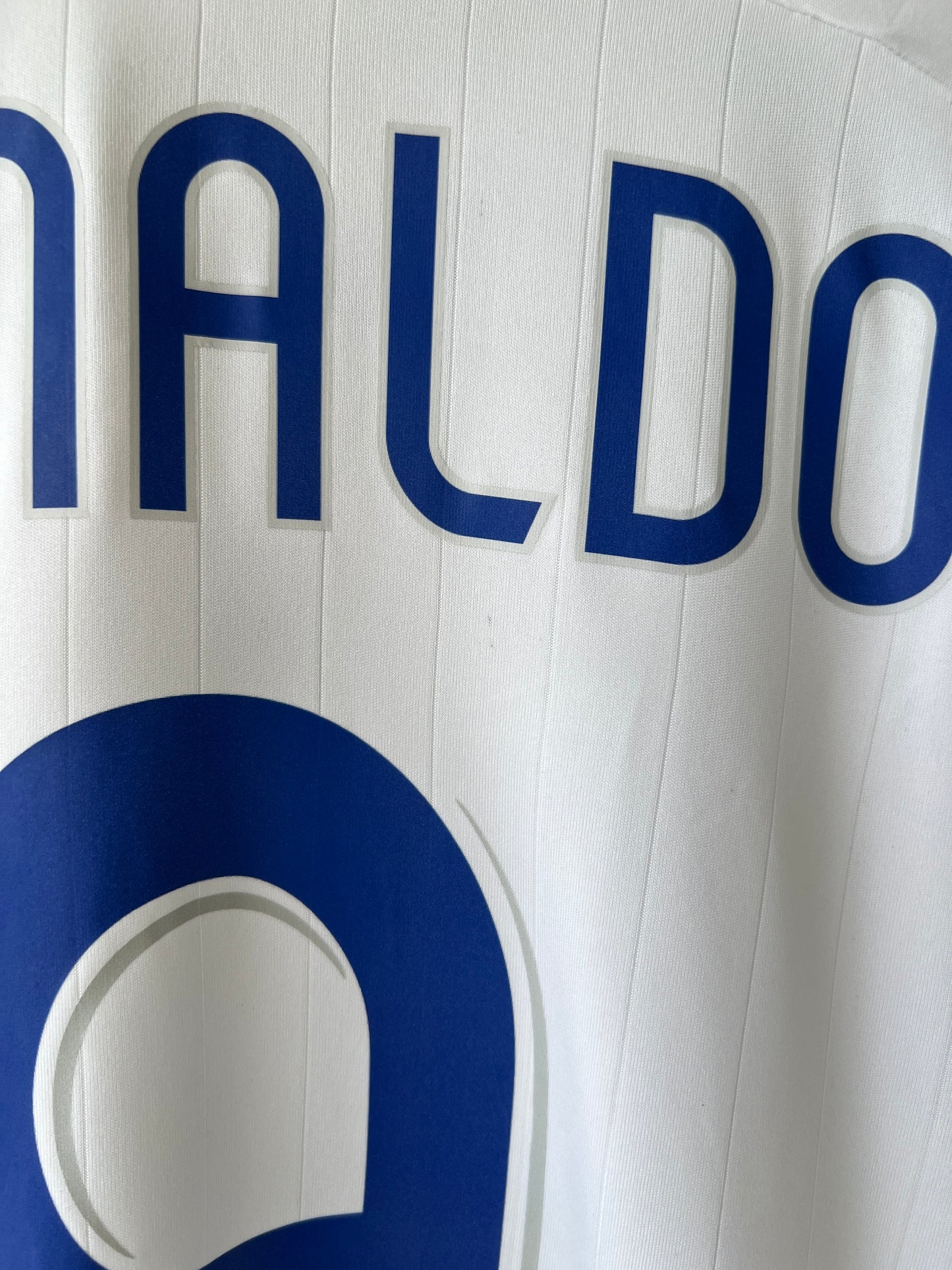 (L) Real Madrid 2006-07 Home Shirt Ronaldo #9