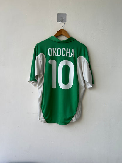 (M) Nigeria 2000-01 Home Shirt Okocha #10