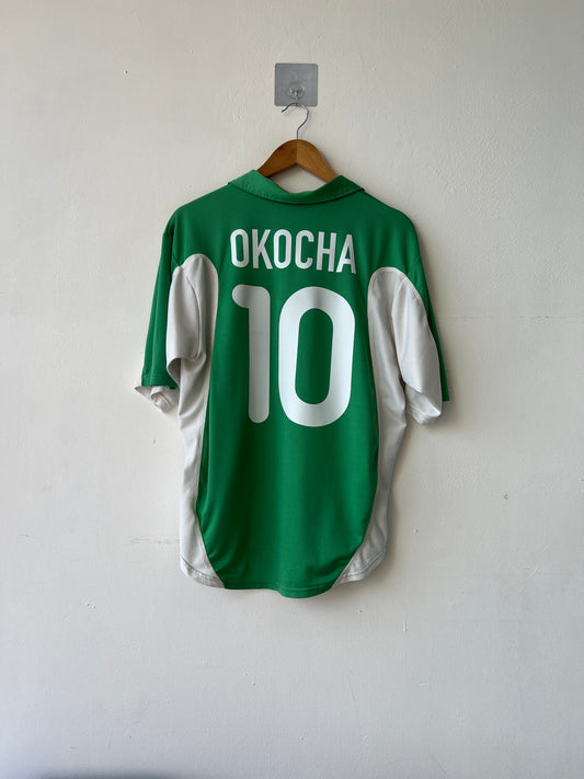 (M) Nigeria 2000-01 Home Shirt Okocha #10