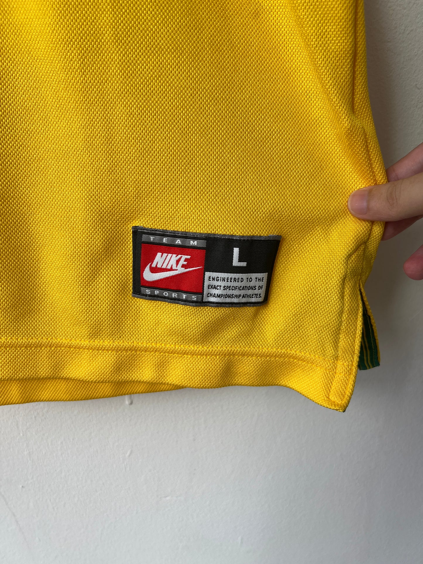 (L) Brazil 1998-00 Home Shirt Ronaldo #9
