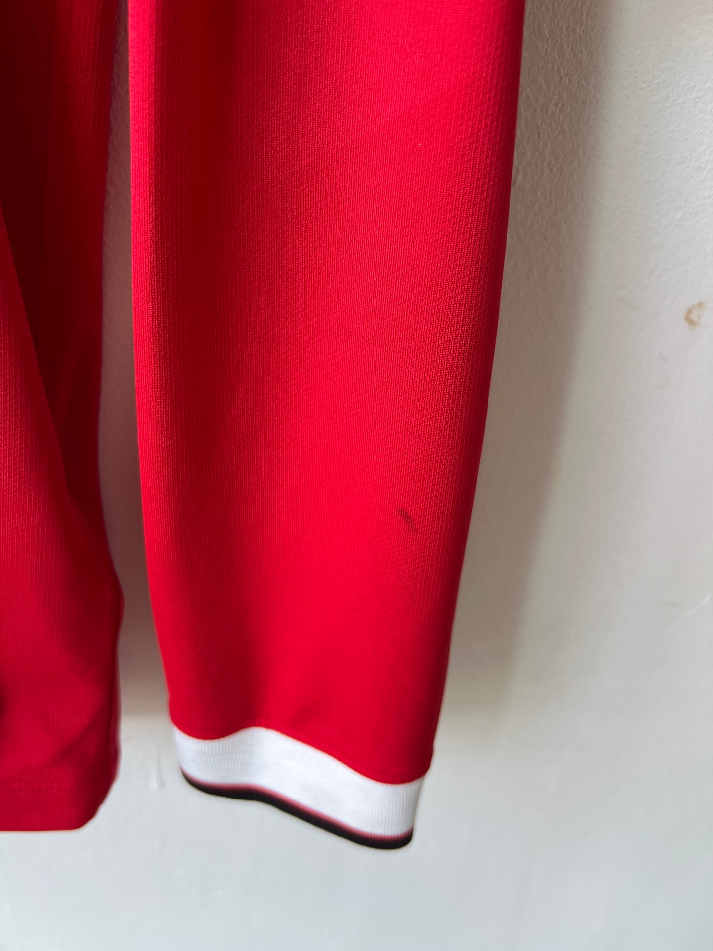 (M) Manchester United 2014-15 Home Long Sleeve Shirt v. Persie #20