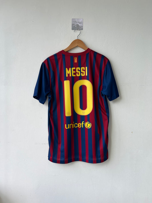 (M) Barcelona 2011-12 Home Shirt Messi #10