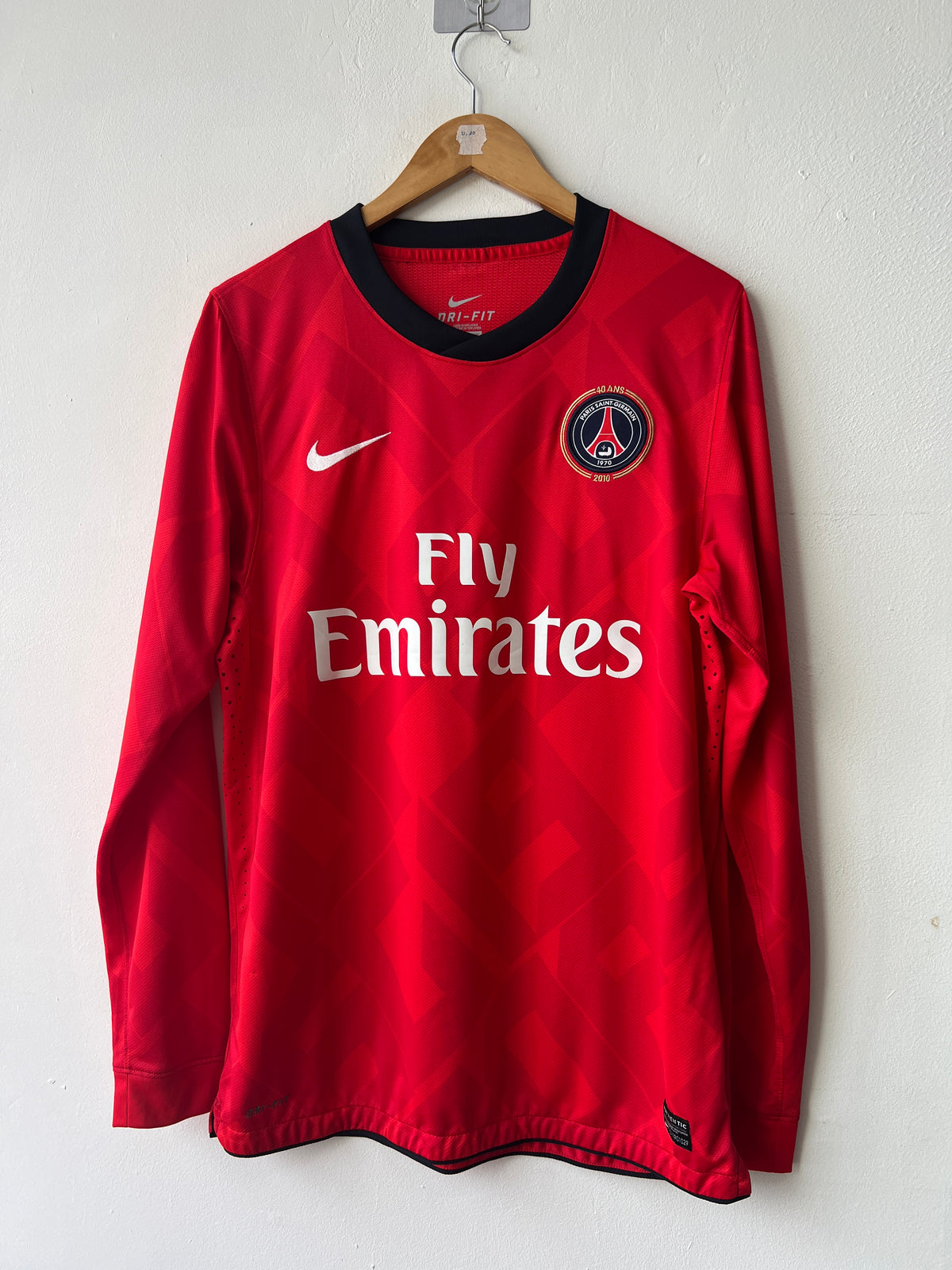 (L) PSG 2011-12 Third Long Sleeve Player Version Shirt