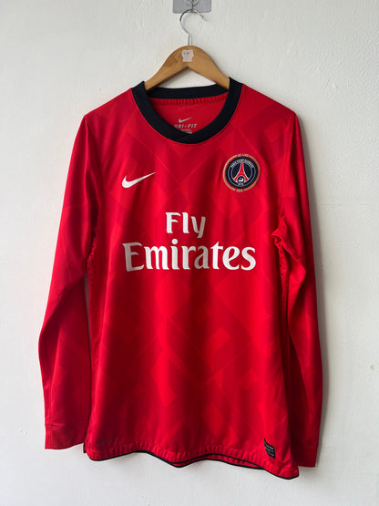 (L) PSG 2011-12 Third Long Sleeve Player Version Shirt