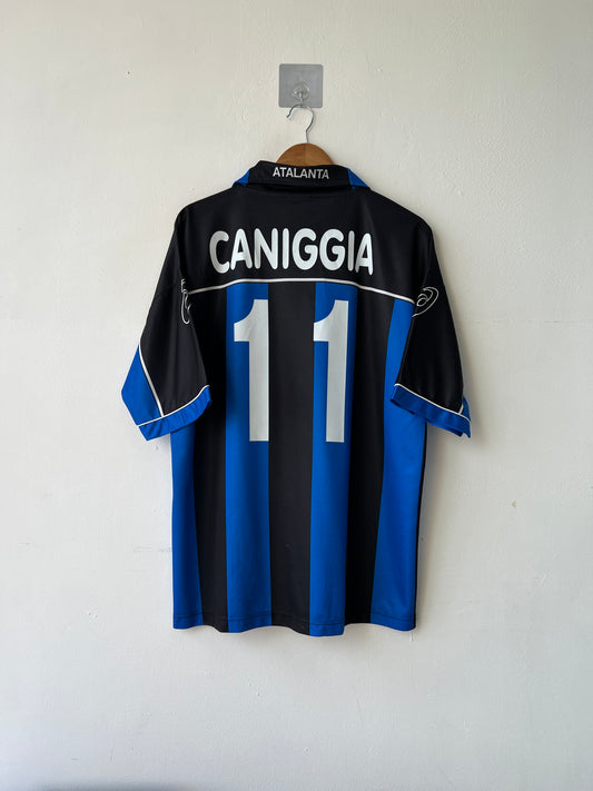 (L) Atalanta 1999-00 Home Shirt Caniggia #10